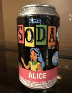 Alice (Black Light) Alice in Wonderland Funko Vinyl Soda SEALED - Picture 1 of 7