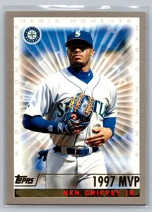 2000 Topps Magic Moments 1997 MVP Ken Griffey Jr #475 - Picture 1 of 2