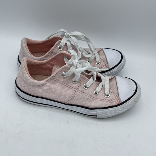 Scarpe sneakers stringate Converse All Stars giovani ragazze taglia 1 rosa pallido