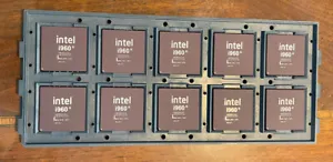 NOS NEW Lot of 10 Intel i960 A80960CA25 CPUs