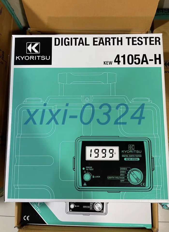 1pcs NEW  KYORITSU  KEW4105A-H  Grounding resistance tester  DHL  shipping - Image 1 of 4