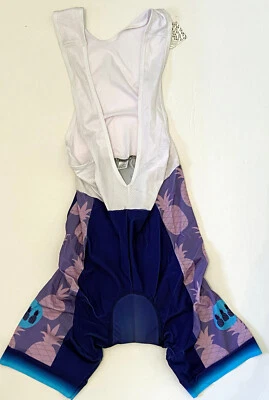 NUEVO Culotte con tirantes de compresión acolchado atlético de piña púrpura para mujer 2XL Foto 1 de 4