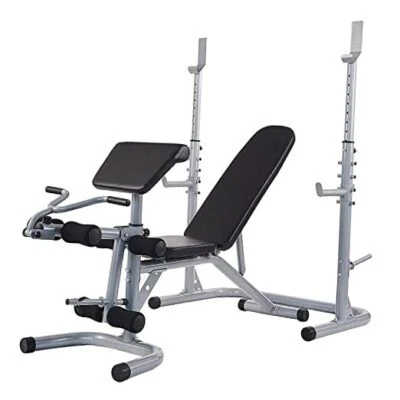 BalanceFrom RS 60 Multifunctional Workout Station Adjustable Olympic Workout