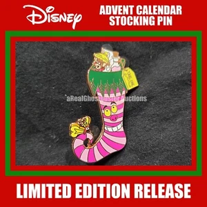 2021 Disney Advent Calendar Mystery Stocking Limited Pin - Alice in Wonderland - Picture 1 of 3