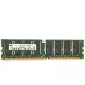 PC2700 DDR DDR1 333 DDR1-333 PC 2700 DUAL RANK 2RX8 64X8 NON-ECC INTEL PC RAM - Picture 1 of 1