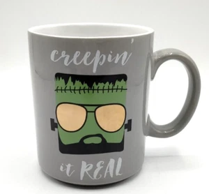 Frankenstein's Monster Creepin It Real Coffee Mug Cup Halloween - Picture 1 of 7