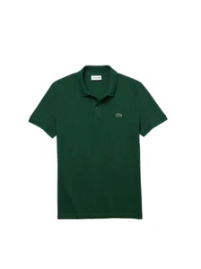 Polo Lacoste uomo dal taglio slim colore Verde bottiglia codice PH4012 132 - Imagen 1 de 6