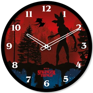 Stranger Things Season 4 Wall Clock - Clock Front Cracked - Picture 1 of 2