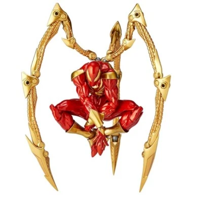Figura Revoltech Amazing Yamaguchi araña de hierro Kaiyodo NUEVO Foto 1 de 4