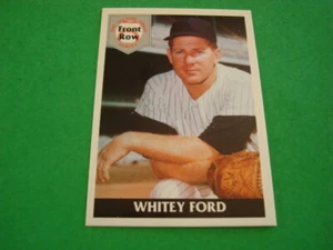 WHITEY FORD (NEW YORK YANKEES) 1992 FRONT ROW PROMO CARD - Picture 1 of 2