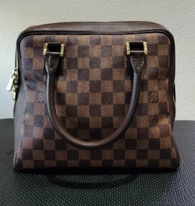 Auténtico bolso de mano Louis Vuitton Brera Damier Level marrón N51150 - Imagen 1 de 8