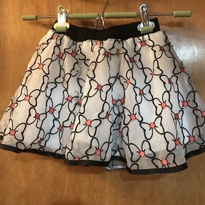Girls Disney Minnie Mouse Bow Skort Size 6 - Picture 1 of 3