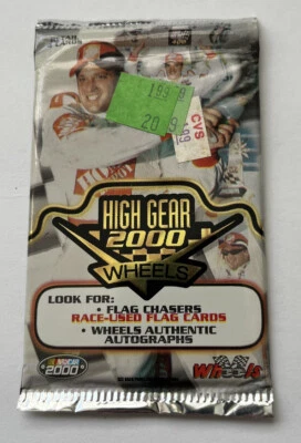 2000 sealed pack Wheels High Gear NASCAR Racing - Image 1 of 3