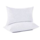 100% Cotton Stuffer Throw Pillow Insert Set of 2, Rectangle Down and Feather ...