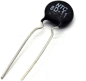 1 Stück NTC THERMISTOR 8D-11 8OHM Neu bereits in Italien - Bild 1 von 1