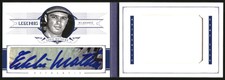 2012 National Treasures Legends Cut Jumbo Materials Eddie Mathews Auto /10