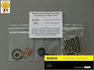 KIT 2 SEAL REPAIR BOSCH K JETRONIC fuel metering head / distributor - Picture 1 of 7