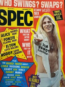 Black Oak Arkansas, Jim Dandy, ganzseitiges Vintage Magazin nur Cover - Bild 1 von 1