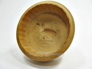 Holz - Model - Buttermodel - Ø ca.7,2 cm - ca. 4,5 cm hoch (H315) - Bild 1 von 2