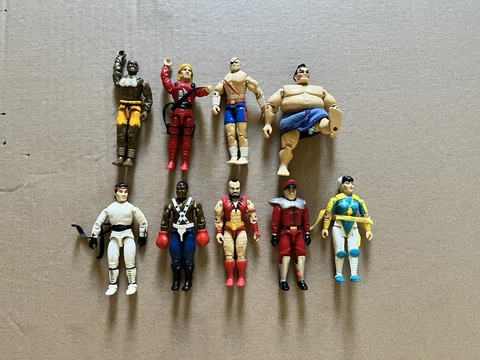 gi joe lot Street Fighter E Honda guile modern and vintage Cover