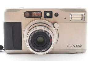 Cuerpo de cámara fotográfica Contax TVS II D Point & Shoot 35 mm usado Japón envío directo - Imagen 1 de 10