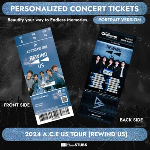 Personalisiertes Angebot: 2024 v. Chr. US TOUR REWIND US K-Pop Stub Ticket - Bild 1 von 6
