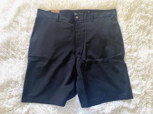 Pantalones Cortos Panama Jack Para Hombre Talla 38 Negros Híbridos Informales Playa Exterior Nuevos con Etiquetas - Imagen 1 de 3