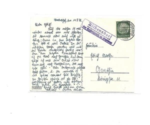 DR / Großwusterwitz (Bz Magdeburg) / Altbensdorf Ra2 auf AK 1938 mit EF 516 - Bild 1 von 2