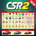 CSR2 - Rank 1500, 854 Maxed Car and Gold, Key, fussion Etc [iOS/Android]