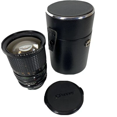 JC Penny multi-coated lens 28-80mm f/3.5-4.5 Macro/Zoom Lens - Minolta MD mount - Image 1 of 4