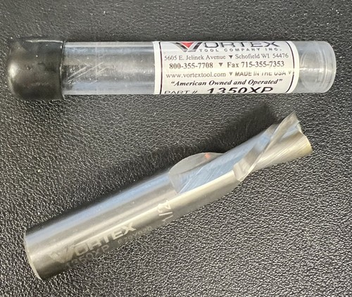 2 Flute Xtreme Perf. Downcut Bit,1/2 Dia,7/8 Cut Length,1/2 Shank ...