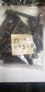 Pernos de cabeza hexagonal de 1/2""-20x3,5"" grado 5 rosca fina (bolsa de 25 pernos) - Imagen 1 de 2