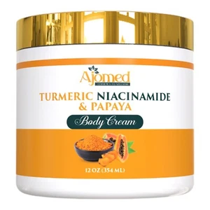 Turmeric & Kojic Acid Dark Spots Remover Skin Brightening Body Cream moisturizer - Picture 1 of 2