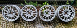 OZ Racing F1 + Alufelgen 7Jx15 für Peugeot 206 15 Zoll Alu Felgen made in Italy - Picture 1 of 4