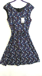 Vestido Weekend Max Mara Para Mujer Talla XL Estampado Thomas $295 NUEVO - Imagen 1 de 10
