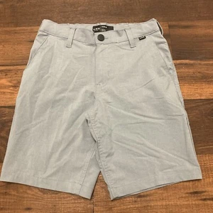 Hurley Kids Boys Youth Chino Walk Shorts Gray Size M 10/12 - Picture 1 of 9