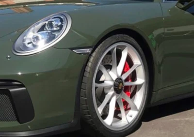 BASF (OEM) Touch Up Paint bottle for Porsche  Black Olive  2A7 Foto 1 de 4