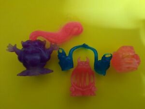 Vintage Kenner Real Ghostbusters Fright Features Monsters x4 1986