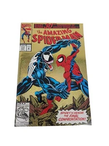 AMAZING SPIDER-MAN #375 VENOM FOIL COVER 1st ANN WEYING. She Venom Sehr guter Zustand - Bild 1 von 5