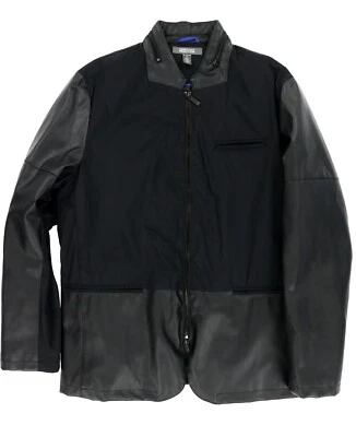 Kenneth Cole Hombre Robert Pea Abrigo Chaqueta Imitación Cuero Manga Talla 47/XL Foto 1 de 4