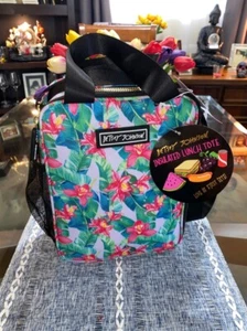 Betsey Johnson Blumen Doppelriemen Lunch Tragetasche - Bild 1 von 6