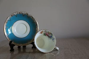 Vintage Aynsley cup & saucer bone china England (54) - Picture 1 of 3