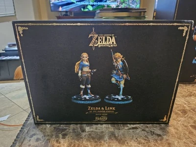 Zelda And Link #143 Of 250 Master Edition First 4 bonecos estátuas de 10" - Imagem 1 de 4