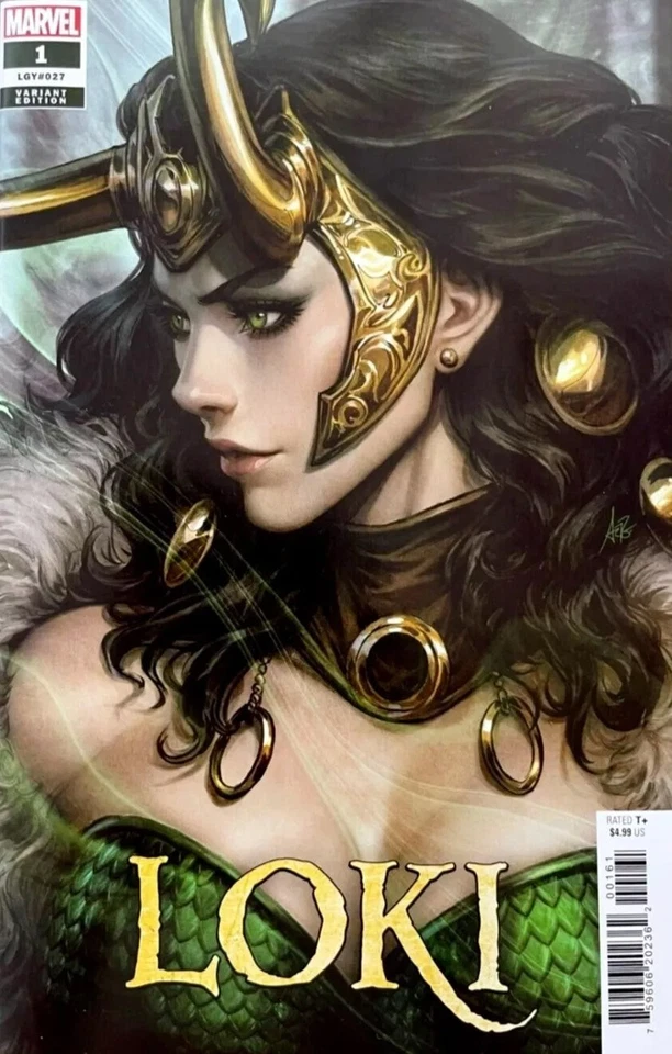 LOKI #1 Artgerm Variant Cover 1st Print New Unread NM Bagged & Boarded - Image 1 of 1