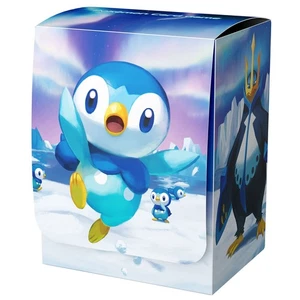 Pokemon Center Official Card Game Deck Case Box Piplup, Prinplup & Empoleon New - Picture 1 of 3