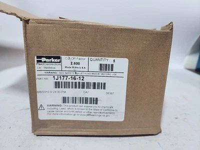 Parker 1J177-16-12, коробка из 5 - Изображение 1 из 2