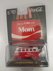 M2 Machines Coca-Cola 1959 VW Microbus Deluxe USA Model Mom Chase 1/750 2024 - Picture 1 of 3