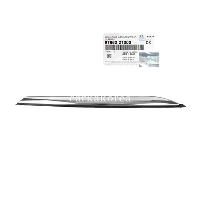 🚀Genuino 878502T000 Cuarto Panel Moldura Cromo Trasero Izquierdo Para Kia Optima 11-16 Foto 1 de 4