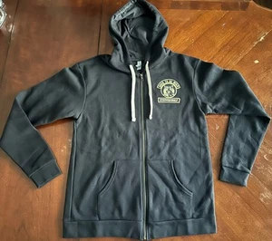Steppenwolf Born To Be Wild Patch Zip Up Hoodie L Large Like New - Picture 1 of 7