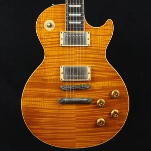 Gibson Custom Shop Les Paul Class 5 Trans Amber 2001 Used Electric Guitar - Picture 1 of 10